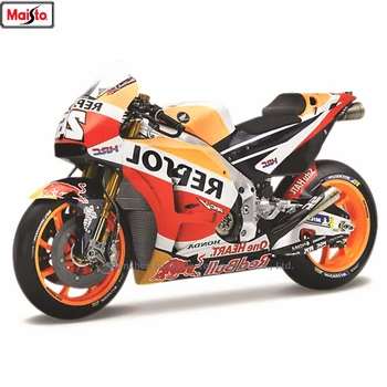 Maisto 1:18 Honda 2018 Campion 93 Echipa de Curse Silvardo original autorizat de simulare aliaj model de motocicleta mașină de jucărie de Colectare