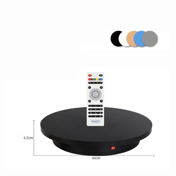 Diametru 40CM Electrică Rotativă la 360 de Grade de la Distanță de Control de Fotografie Display Stand Reglabil Rotativ Tabelul AC 100-240V