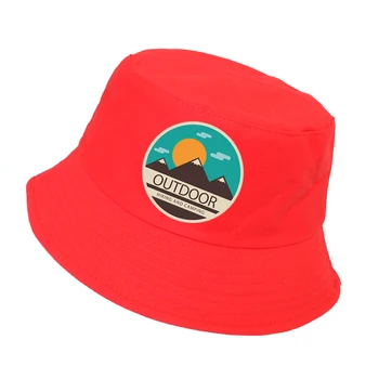 în aer liber, drumeții și camping capac harajuku pop găleată pălărie Bărbați femei soare în aer liber pescar pălării panama