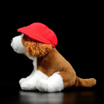 Simulare King Charles Spaniel Papusa Câine Drăguț Jucărie de Pluș Moale Viața Reală Model Animal pentru Baieti Copii Cadou Original de Colectare