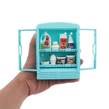 MINI Păpuși în Miniatură Supermarket Magazin Frigider Pretinde Joc Papusa Băuturi Alimentare, Mobilier, Accesorii Decor Jucarii