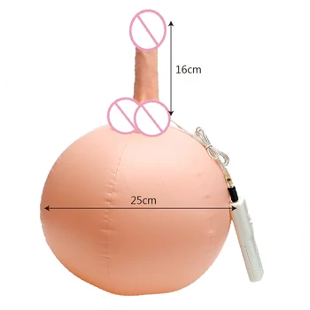 OLO Gonflabile Masturbari Mingea Fals Penis Artificial Penis artificial sex Feminin Vibratoare Jucarii Sexuale pentru Femei