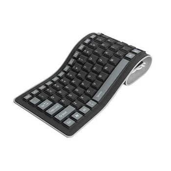 Pliabil din Silicon Tastatură USB Cablu Flexibil rezistent la apa Moale Tastatura Biroul de Acasă EM88