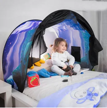 Copii de Vis Corturi copil de cameră decor Fantezie, desen Animat Zăpadă Pliabil Playhouse Reconfortant Dormit Princess Castelul Secret