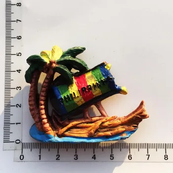 Magnet Frigider Decor Deschizator De Sticle Long Beach Island, Filipine Apus De Soare Pe Plaja De Nucă De Cocos Magnet De Frigider Turism Cadouri Suveniruri