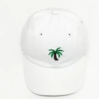 Casual unisex palmier tata sapca din bumbac reglabila copac de nucă de cocos șapcă de baseball hip hop femei vara snapback hat