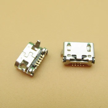 100buc Micro USB Conector Jack de sex Feminin 5 pini Încărcare Priză pentru Lenovo A10-70 A370E A3000 A3000H A5000 A7600 A7600H S910 S930