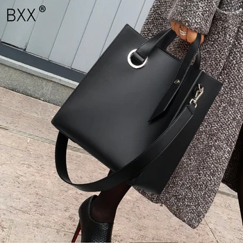 [BXX] 2021 Nou Model de Moda cu un Singur Umar Messenger Pachet coreean Concis Culoare Solidă Tote Sac Geantă de mână de Femeie DA079