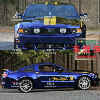 Autocolante auto PENTRU Ford Mustang modificare a corpului decorative decalcomanii MUSTANG personalizate curse autocolante personalizate