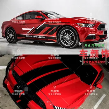 Autocolante auto PENTRU Ford Mustang modificare a corpului decorative decalcomanii MUSTANG personalizate curse autocolante personalizate