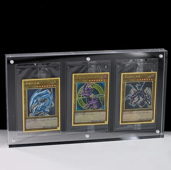 Yu Gi Oh LGB1 PGR Magician Negru Albastru Dragonul Alb cu Ochi Rosii Ochii Dragonului Negru Hobby-ul de Colecție Joc de Colectie Carte Anime