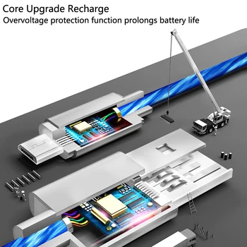 Masina Luminos USB Cablu de Încărcare Rapid Micro USB de Tip C Cablu de Date Pentru BMW m3 m5 e39 e36 e90 e60 f30 e30 e34 f10 e53 f20 e87 x3 x5