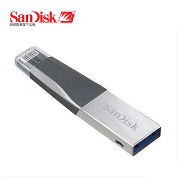 Sandisk iXPAND USB 3.0 Pentru iPhone iPad iPod Memory Stick OTG Flash Drive 32GB 64GB Fulger la Metal Pen Drive 128GB U Disc