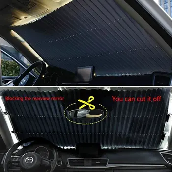 Geam Fata Spate Parbriz Auto Parasolar Cortina Lateral Spate, Bloc De Soare Clipește Negru Capacul De Aspirație Ceașcă Masini Universale Accesorii