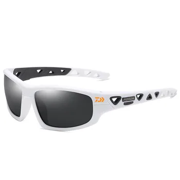 Daiwa 2021 Noi Polarizat ochelari de Soare Sport în aer liber pentru Ciclism Windproof Bărbați Pescuit ochelari de Soare Drumeții, Pescuit Ochelari