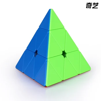 D-FantiX Qiyi MS Magnetic Piramida Viteza Cub Profesional de 3×3×3 Pyraminx Cub Magneți Cub Magic de Jucării Pentru Copii și Adulți
