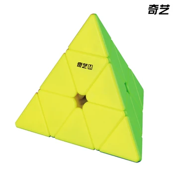 D-FantiX Qiyi MS Magnetic Piramida Viteza Cub Profesional de 3×3×3 Pyraminx Cub Magneți Cub Magic de Jucării Pentru Copii și Adulți