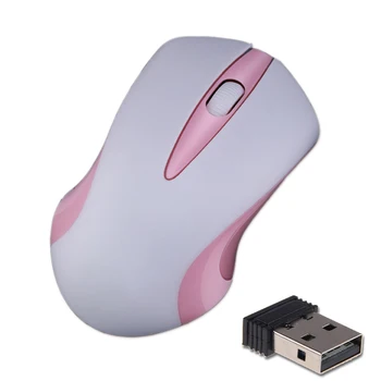 2.4 ghz Usb Adapter Wireless Mouse Optic Usb Receptor Mouse-Sem Fio Soareci de Calculator pentru Fete Laptop Pc 3d Wireless