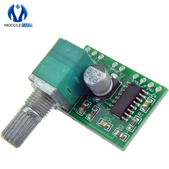 10buc Mini PAM8403 DC 5V 2 Canale USB Digital Audio Amplificator Bord Modulul 2 * 3W Control de Volum cu Potentionmeter Comutator