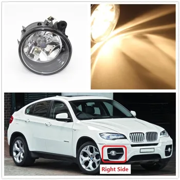 Partea dreapta Mașină de Lumina Pentru BMW X6 E71 E72 2012 2013 Auto-styling Față cu Halogen Lampă de Ceață Ceață Lumina Cu Bec