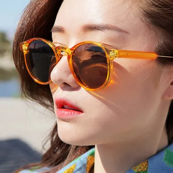 LONSY Retro Galben Ochi de Pisica Designer de ochelari de Soare pentru Femei Brand de Lux de Epocă Doamnelor Ochelari de Soare de sex Feminin Oculos Gafas De Sol