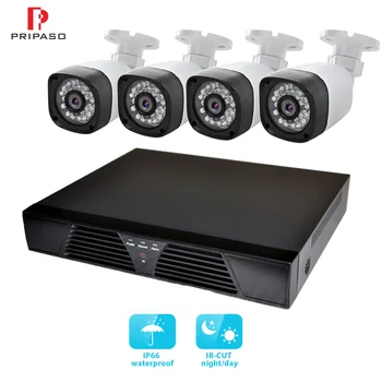 8CH Sistem de Supraveghere Video Kit 720P, 1MP Camera de Securitate CCTV AHD Kit Camera Viziune de Noapte rezistent la apă în aer liber Camera Analog