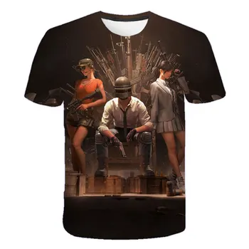 Adolescenti Rece Supraviețuire Pustie Formare Imprimate T-shirt Băieți/Fete de Vară cel Mai bun de Vânzare de Moda Casual, cu Maneci Scurte T-shirt de Sus