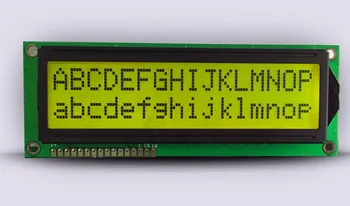 5pcs mai mare LCD 1602 16x2 mai mare de caractere de dimensiuni mari, albastru/Gri/verde Galben modulul de afișare 122*44mm HD44780 SPLC780D LMB162GBY