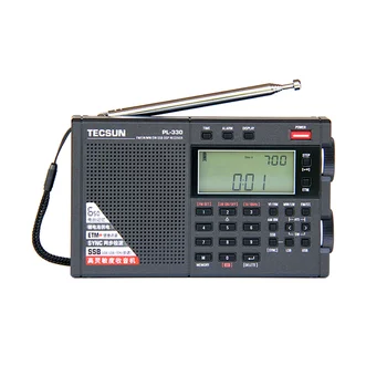 NOI Tecsun PL-330 Portabil Radio Stereo de Înaltă Performanță Digital Tuning unde Scurte-bandă Laterală unică Radio Cu Baterie I3-011
