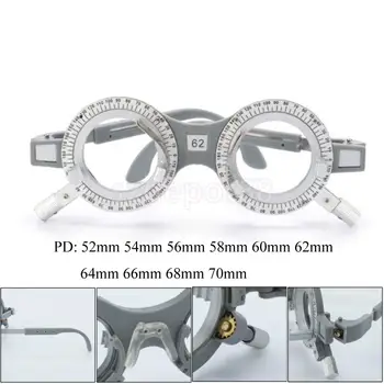 2 buc Reglabil Universal Optice Proces Obiectiv Cadru Ochelari de Optometrie Optică Optician Proces de Testare Lentile Cadru 62mm 58mm