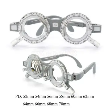 2 buc Reglabil Universal Optice Proces Obiectiv Cadru Ochelari de Optometrie Optică Optician Proces de Testare Lentile Cadru 62mm 58mm