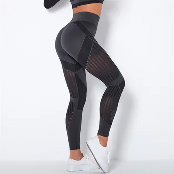 Jambiere Talie Mare Fără Sudură Yoga Pantaloni Push-Up Leggins Sport Femei Fitness Rulează Sport Antrenament Ghemuit Dovada De Sport Colanti