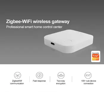 Tuya Dispozitiv Multifuncțional Tuya Inteligent Zigbee Rețea Wifi Asociate Dinamic De Control Central Gazdă Tuya Inteligent Gateway