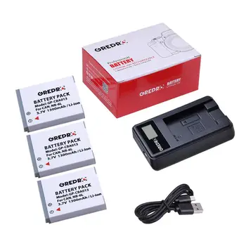 NB-6L NB6L NB 6L NB-6LH 1300mAh Baterie + LCD USB Incarcator pentru CANON PowerShot SX520 SX530 SX540 SX600 SX610 SX700 SX710