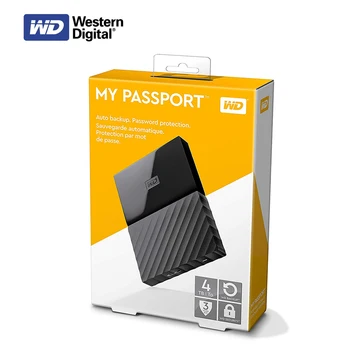Western Digital My Passport 2TB HDD de 1TB 4TB USB 3.0 WD Hard Disk Extern Portabil Disc