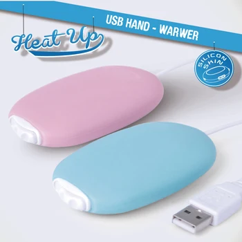 Încălzit de mână USB Plug and Play Electrice de Căldură Mâinile Calde cu/fără de Pluș Capac USB Gadget-uri EM88