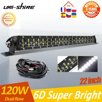 UNI-SHINE 2-Rând Combo-LED Bar off-Road 8-52