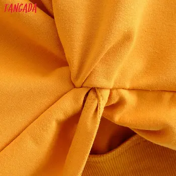 Tangada femei arc portocaliu hanorac jachete cultura 2020 toamna doamnelor casual, pulovere topuri JA44