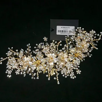 Noi Stras Argint/Aur Personalizat-A Făcut Mare Tiara Manual Diadema Regală Mireasa Nunta Dressing Coroana Accesorii Femei, Bijuterii