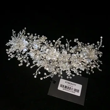 Noi Stras Argint/Aur Personalizat-A Făcut Mare Tiara Manual Diadema Regală Mireasa Nunta Dressing Coroana Accesorii Femei, Bijuterii