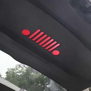 Pentru Jeep Renegade Nou Styling Auto Accesorii Portbagajul din Spate Depozitare Usi Autocolant Emblema, Insigna 9pcs