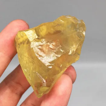 Naturale Citrin Cristal Dur Piatră Brută Piatră Specimen Brazilia
