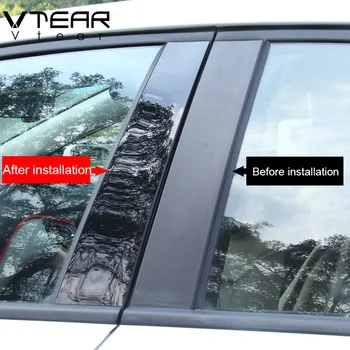 Vtear Pentru Mazda CX-5 CX5 geamul mașinii BC coloana autocolant decorativ ornamental de reflecție în oglindă panou Exterior accesorii 2011-2020