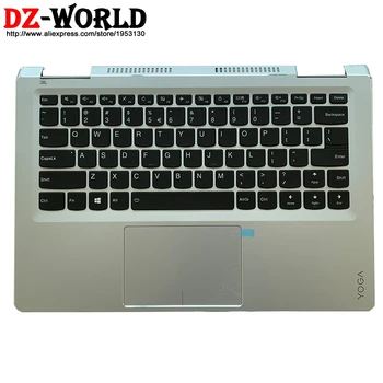 USI engleză Tastatura Iluminata cu tuburi de C a Acoperi zona de Sprijin pentru mâini majuscule și Touchpad-ul pentru Lenovo Yoga 710-14ISK IKB Laptop 5CB0L47401