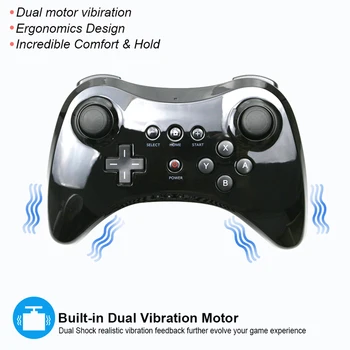 Pentru Nintend Pentru Wii U Pro Controller USB Clasic Dual Analog Bluetooth Wireless Remote Controle Pentru WiiU Pro U Gamepad