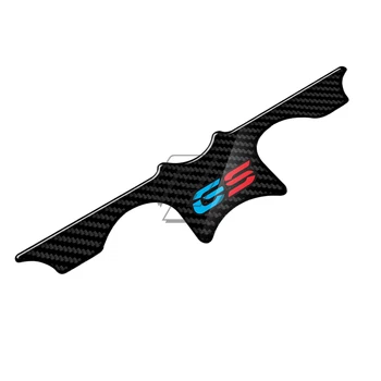 3D Carbon-uita-te Sus Triple Clamp Jugul Defender Caz pentru BMW R1100GS R1150GS