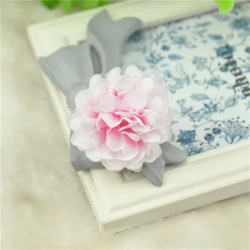 50 Buc 4.5 cm Daisy Mini Mătase Artificială Flori de Trandafir Capete Decorative Pentru Nunta DIY Scrapbooking Fals Ieftin Flori Sărut Mingea