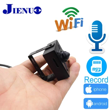 JIENU Camera Ip wifi 720P 1080P, 960P mini Securitate CCTV de Supraveghere Suport Audio Micro SD Slot de la Distanță fără Fir de Acasă Cam Mici