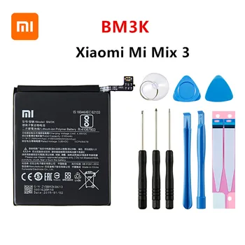 Xiao km Orginal BM3K baterie 3200mAh Pentru Xiaomi Mi se Amestecă 3 Mix3 BM3K de Înaltă Calitate Telefon Înlocuire Baterii +Instrumente