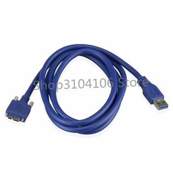 Micro USB3.0 să-USB3.0 Transferul de Date Cabluri USB Fixe Orificiile pentru șuruburi de Linii pentru usb3.0 interfață industriale camera